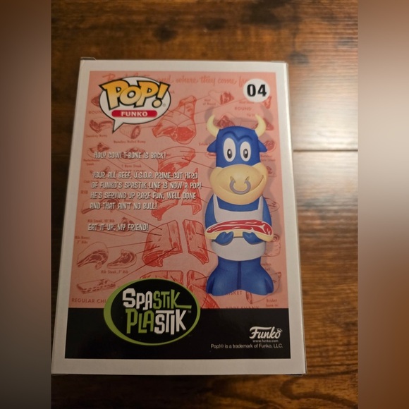 Funko Pop T Bone #04 Limited Edition 20th Funniversary Black NEW - Picture 3 of 5